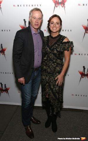 Patrick McEnroe and Melissa Errico @ BroadwayWorld Patrick McEnroe and Melissa Errico Photo