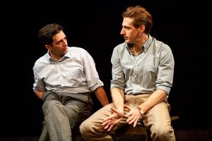John Magaro and Fran Kranz @ BroadwayWorld John Magaro and Fran Kranz Photo