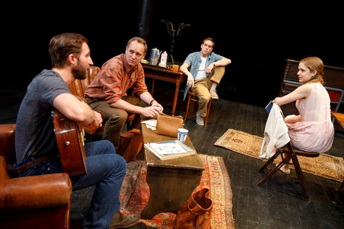 Blake DeLong, John Sanders, Max Woertendyke, and Naian Gonzalez Norvind at 