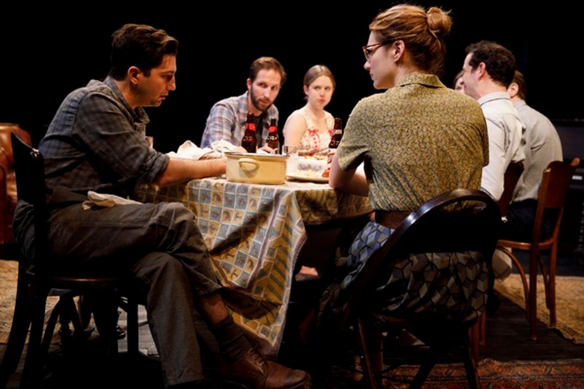 The cast of ILLYRIA at The Public Theater at 