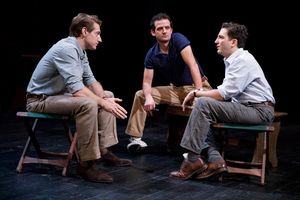 Fran Kranz, Will Brill, and John Magaro @ BroadwayWorld Fran Kranz, Will Brill, and John Magaro Photo