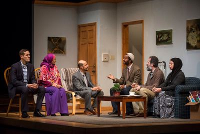 Michael Perez, Laura Crotte, Amro Salama, Allen Gilmore, Rom Barkhordar and Susaan Ja Photo