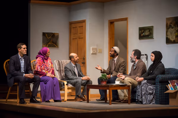 Michael Perez, Laura Crotte, Amro Salama, Allen Gilmore, Rom Barkhordar and Susaan Ja Photo