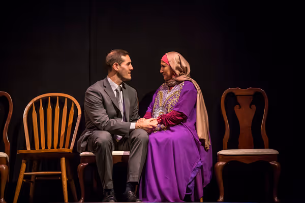 Michael Perez and Laura Crotte Photo