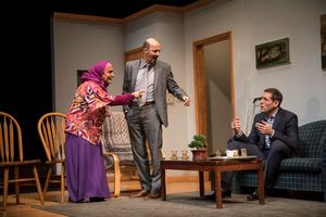 Laura Crotte, Amro Salama and Michael Perez Photo