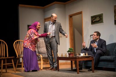 Laura Crotte, Amro Salama and Michael Perez Photo