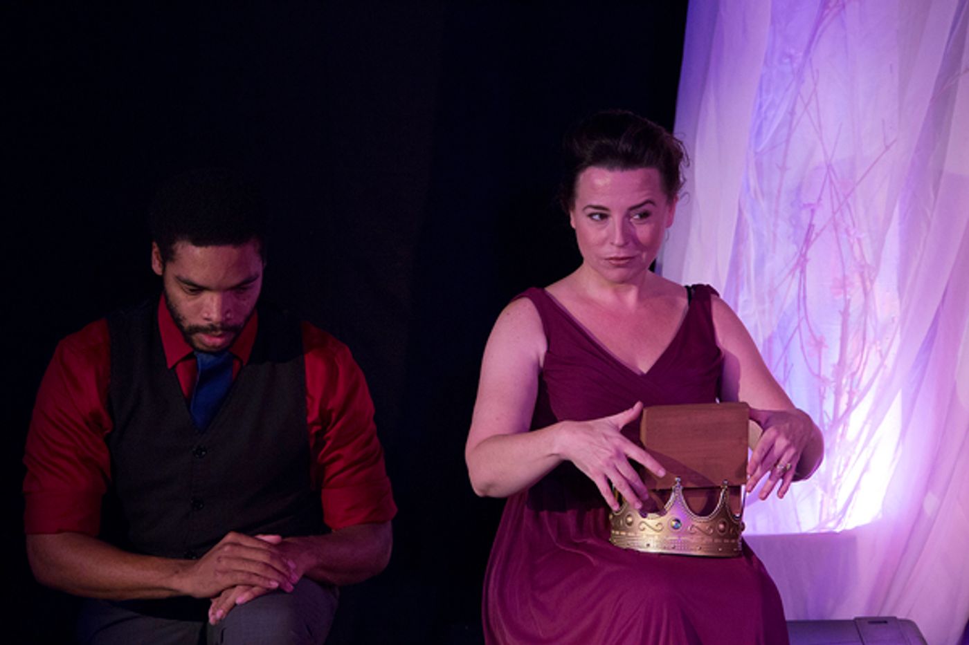 Photo Flash: First Look at LEAR at Theatre Three  Image