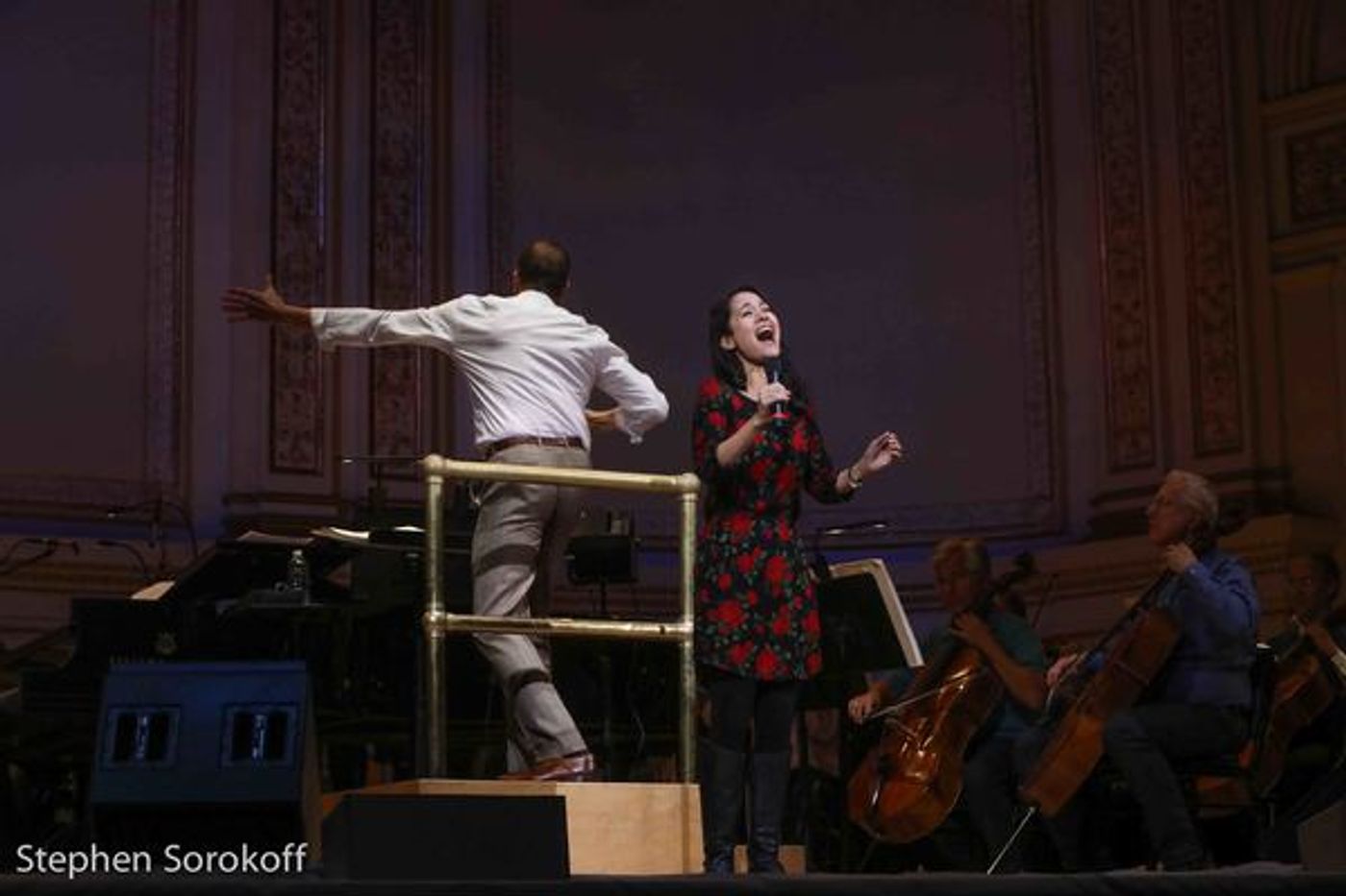 Photo Coverage: Ali Ewoldt and Matt Doyle Rehearse for New York Pops Debut! Photo Coverage: Ali Ewoldt and Matt Doyle Rehearse for New York Pops Debut! Image