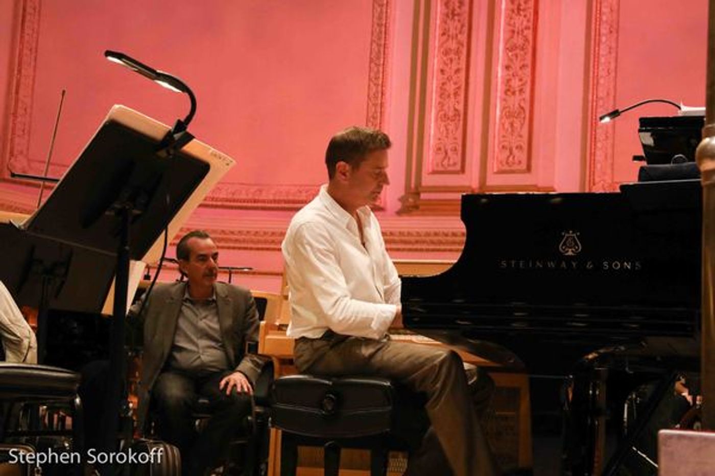 Photo Coverage: Ali Ewoldt and Matt Doyle Rehearse for New York Pops Debut!  Image