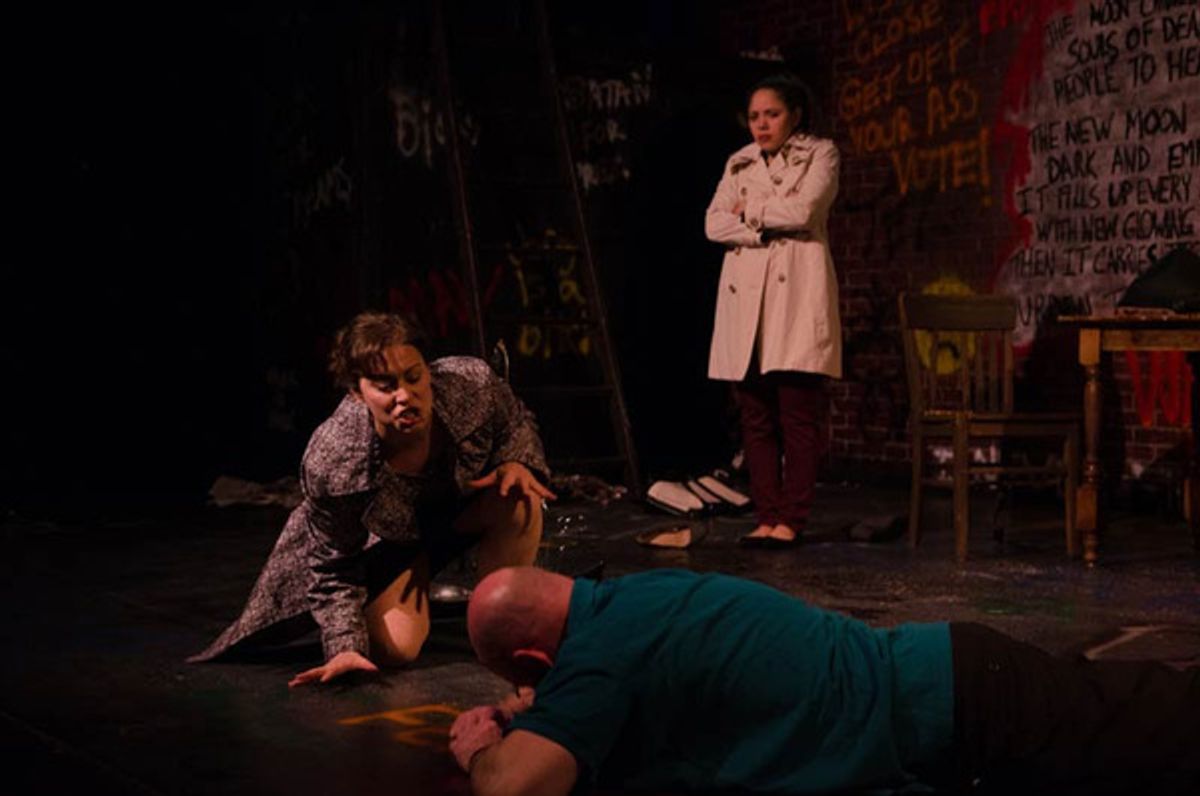 Megan DeLay, Mike Cherry, Rosie Ramos at 