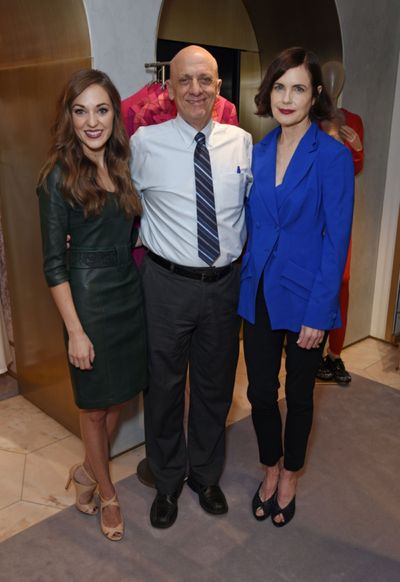 Laura Osnes, Tom Viola & Elizabeth MGovern Photo