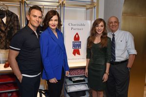 Daniel Reichard, Elizabeth MGovern, Laura Osnes & Tom Viola Photo