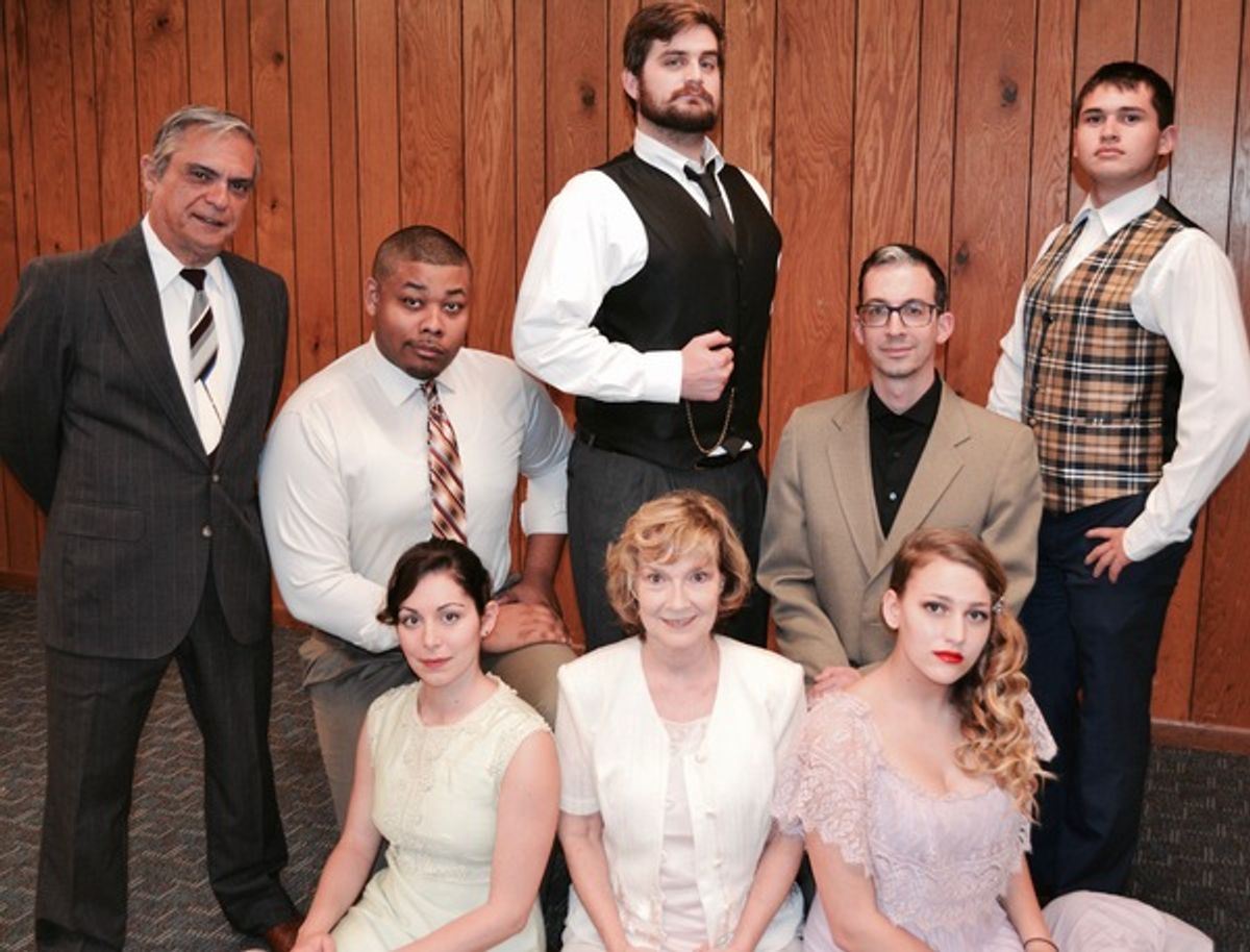 Will Barbara, Kenny Nisbett, Katherine Stenzel, Peter Linchonsten, Barbi Barbara, Keith Newhouse, Jackie Fishel and Gavin Smith at 