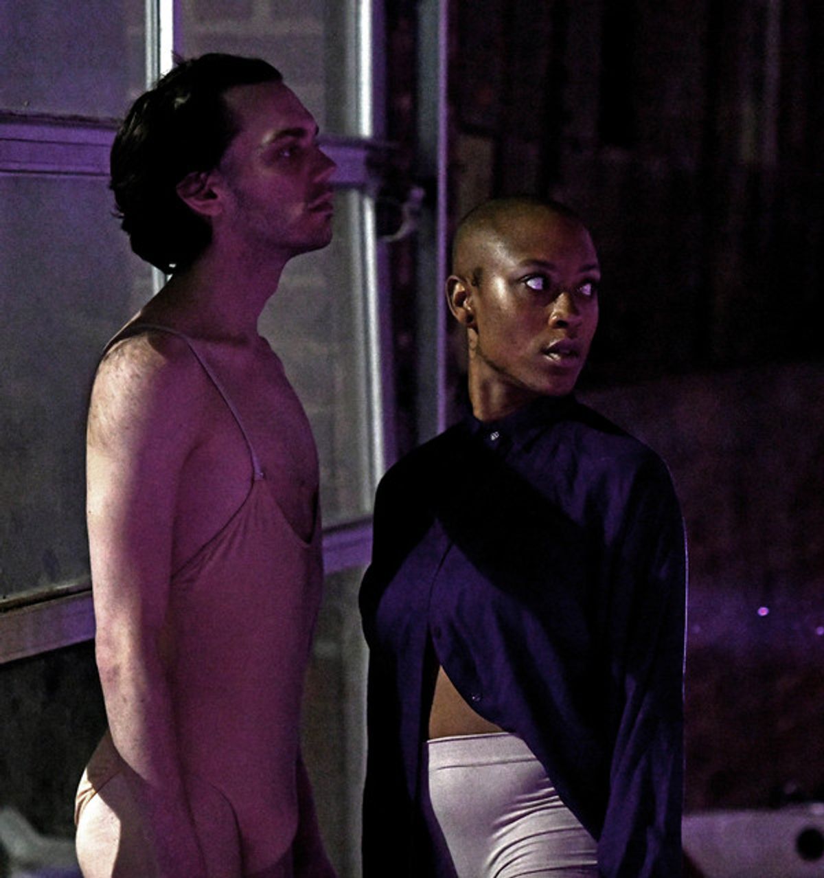 Joshua Rackliffe and PhaeMonae Brooks at Core Dance Premieres HUMAN LANDSCAPES