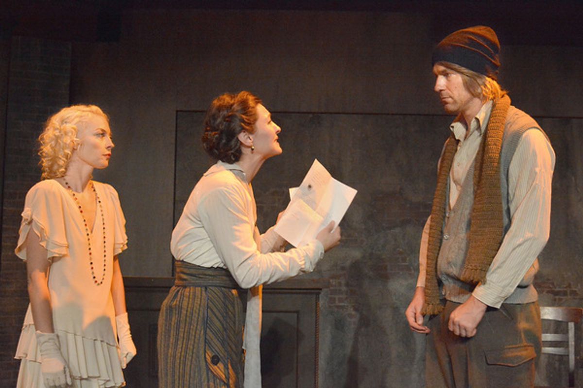 Laura Liguori, Rebecca Larsen, J.B. Waterman at 