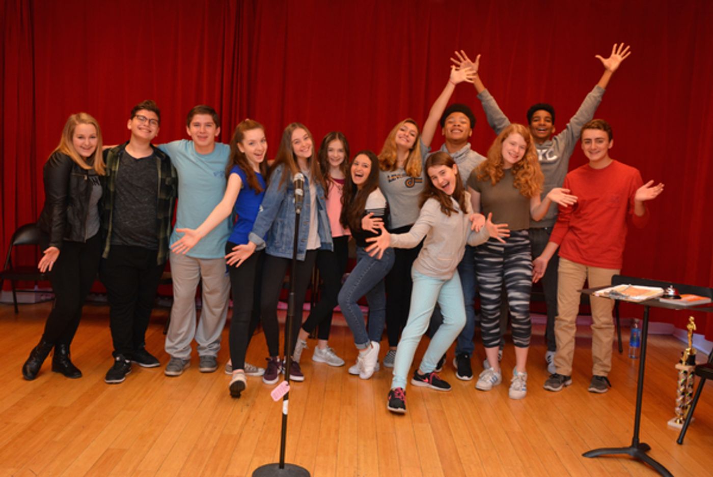Photo Coverage: Inside the Rehearsal Room with THE 25TH ANNUAL PUTNAM COUNTY SPELLING BEE  Image