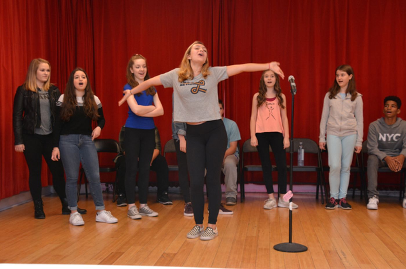 Photo Coverage: Inside the Rehearsal Room with THE 25TH ANNUAL PUTNAM COUNTY SPELLING BEE  Image
