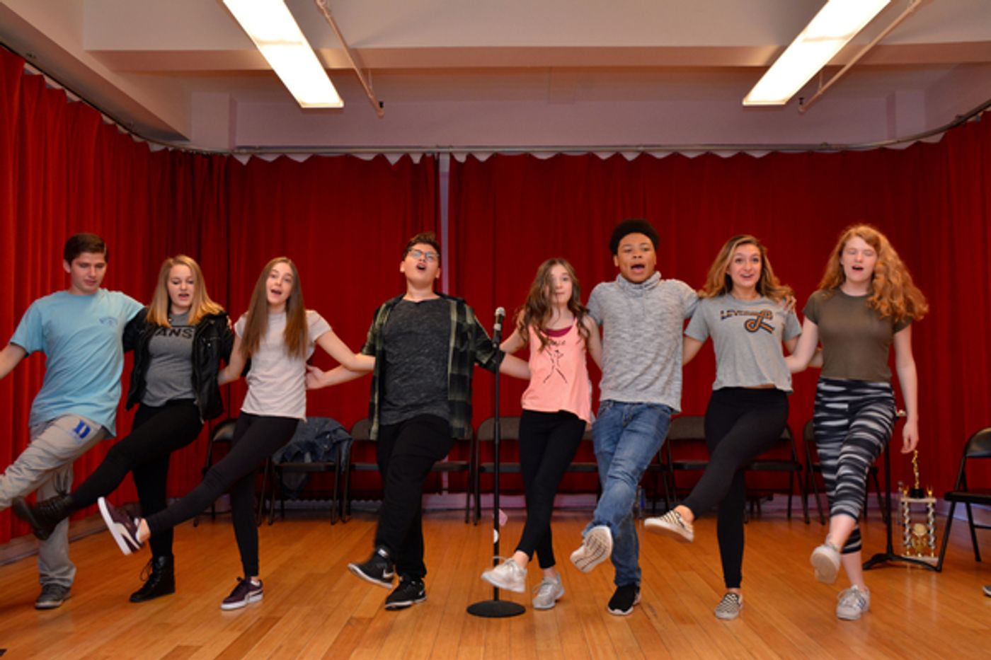 Photo Coverage: Inside the Rehearsal Room with THE 25TH ANNUAL PUTNAM COUNTY SPELLING BEE  Image