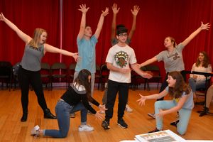 Amelia Firestone, Chloe Hechter, Joey Casali, Zachary Brod, Clara Smith and Alya Thac Photo