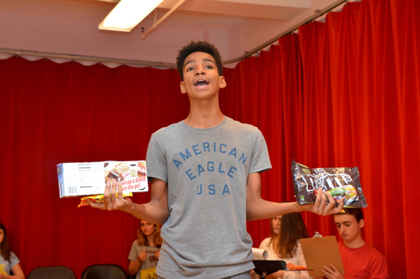 Photo Coverage: Inside the Rehearsal Room with THE 25TH ANNUAL PUTNAM COUNTY SPELLING BEE  Image