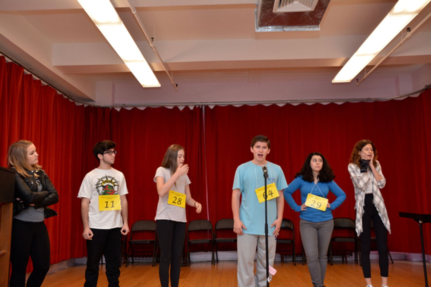 Photo Coverage: Inside the Rehearsal Room with THE 25TH ANNUAL PUTNAM COUNTY SPELLING BEE  Image