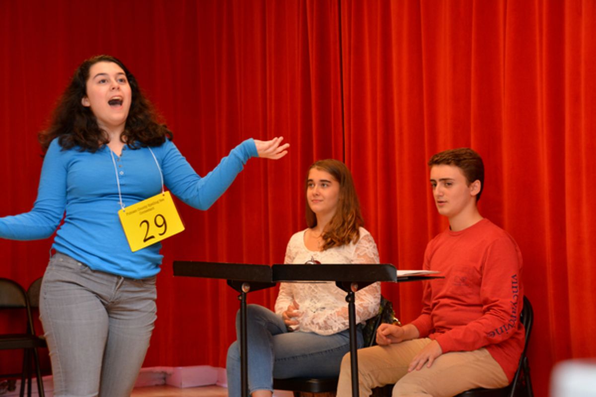 Samantha Kelleher, Mabel Lecuyer and Anthony Allocca at 