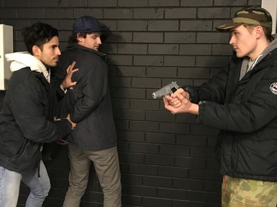 Christian Tomaszewski, Nicholas Allen and Adam Droppert Photo