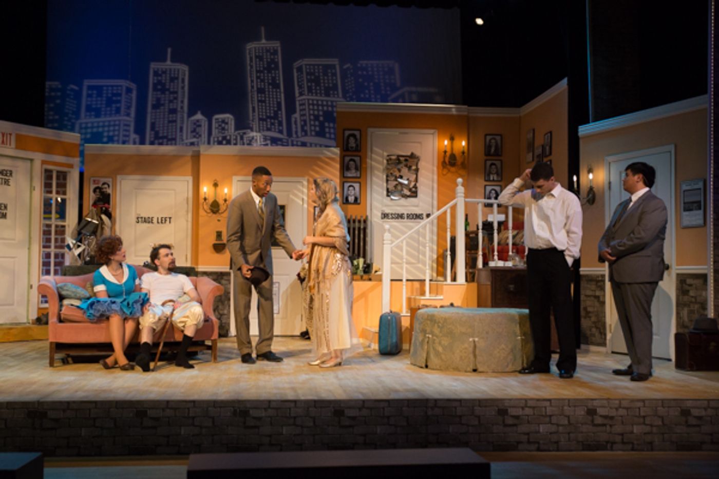 Photo Coverage: First Look at Ohio University Lancaster Theatre's Ken Ludwig's Moon Over Buffalo  Image