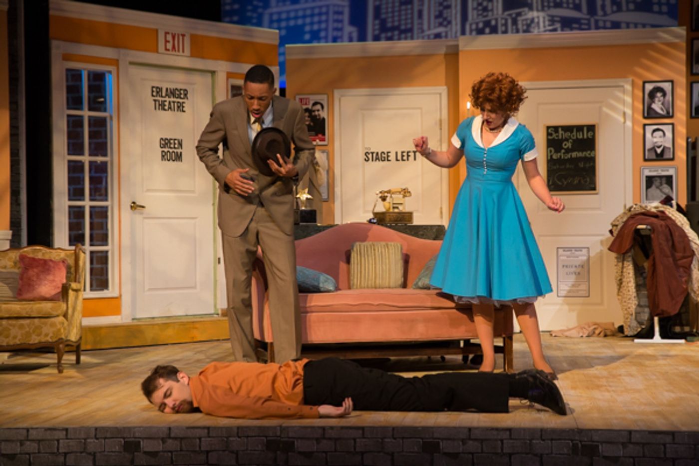 Photo Coverage: First Look at Ohio University Lancaster Theatre's Ken Ludwig's Moon Over Buffalo  Image