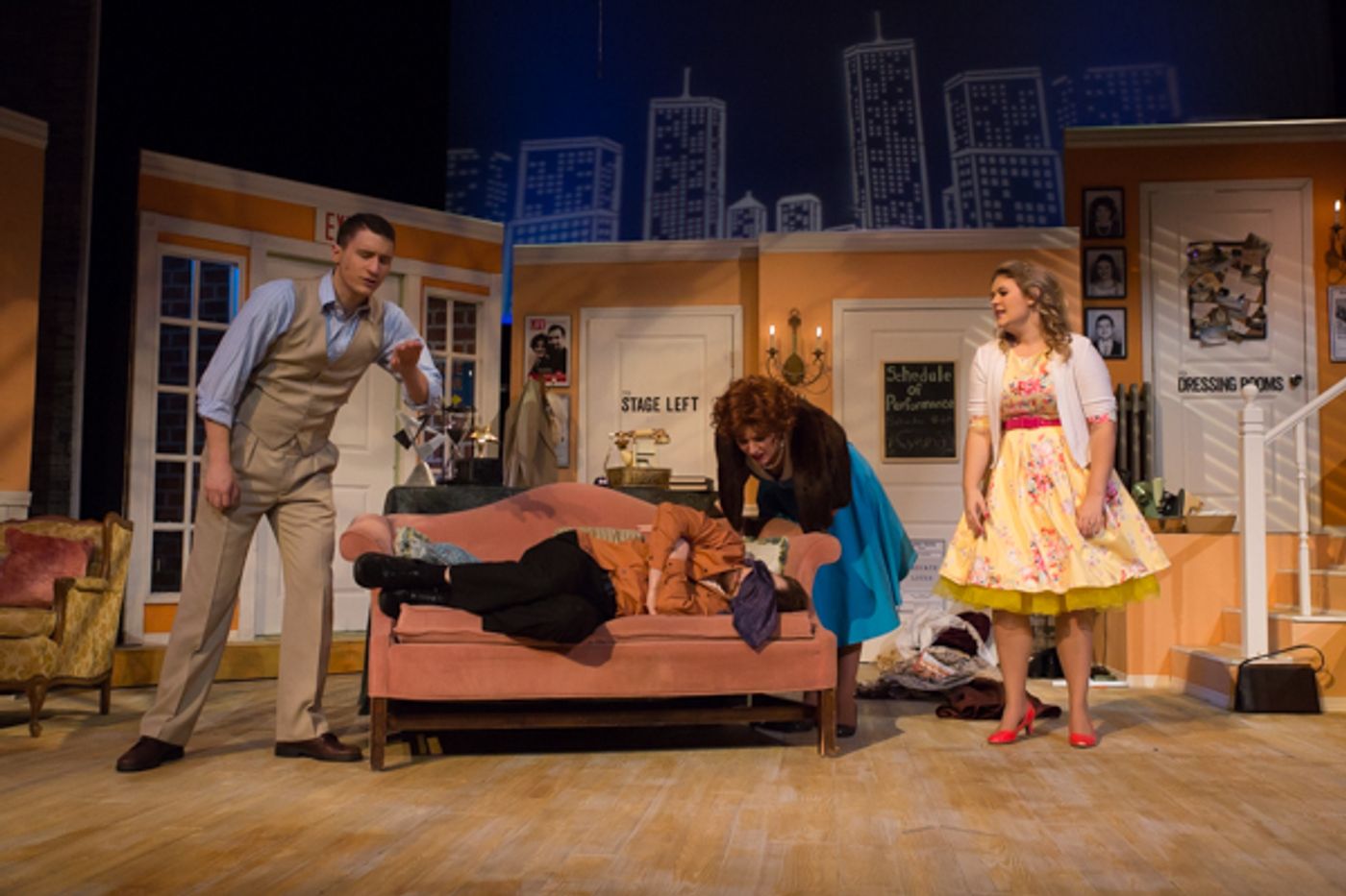 Photo Coverage: First Look at Ohio University Lancaster Theatre's Ken Ludwig's Moon Over Buffalo  Image