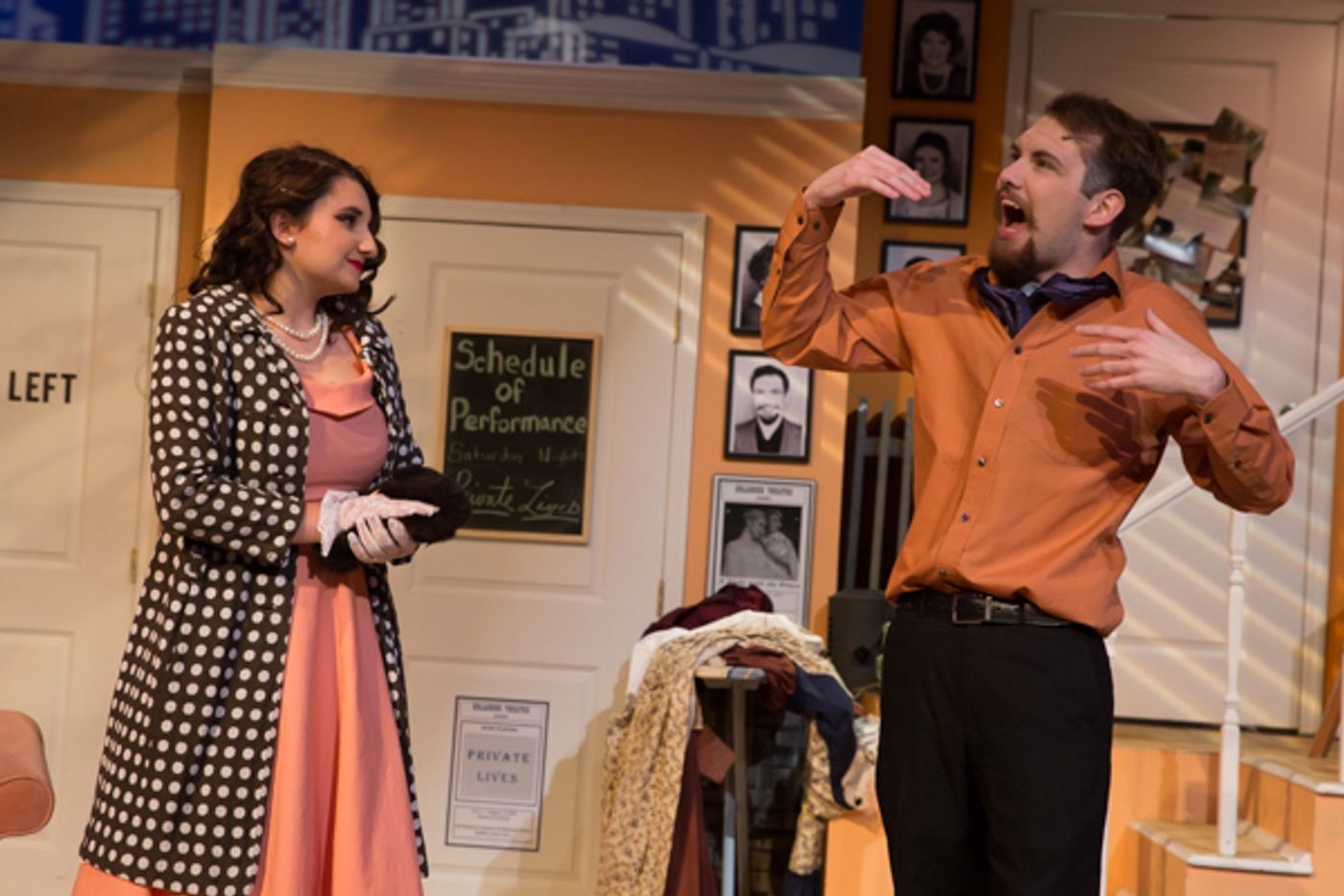 Photo Coverage: First Look at Ohio University Lancaster Theatre's Ken Ludwig's Moon Over Buffalo  Image