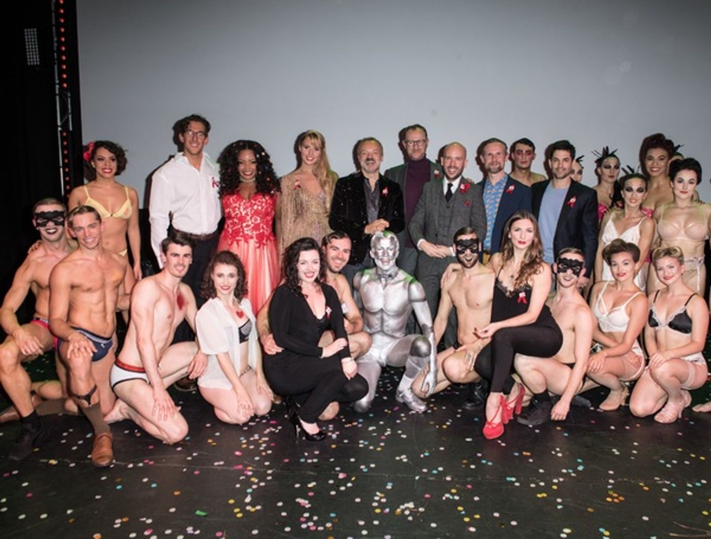 Photo Flash: Graham Norton and the WEST END BARES Company Raise Over £50,000 in 'RUBY STRIPPERS'  Image