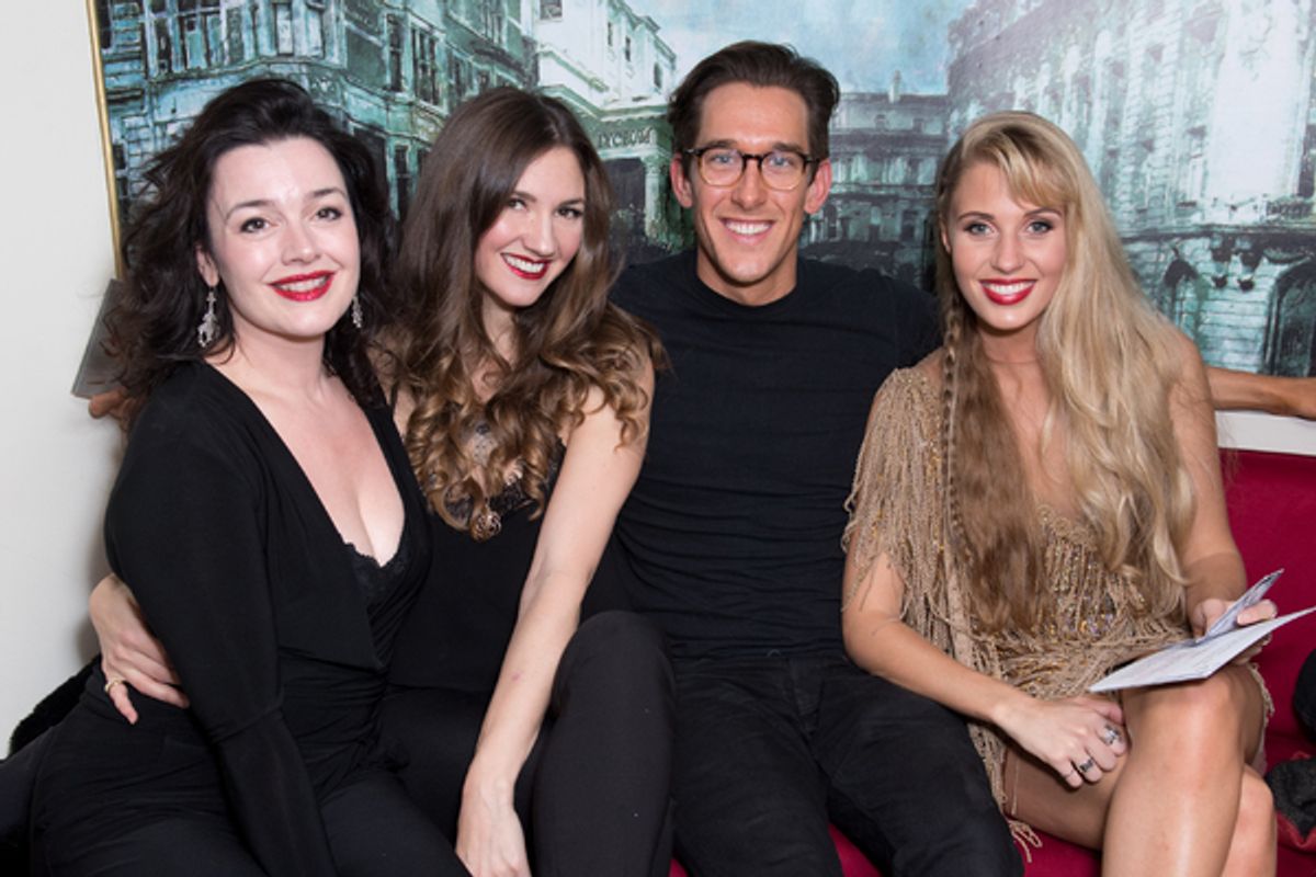 Dianne Pilkington, Summer Strallen, Oliver Savile and Celinde Schoenmaker at 