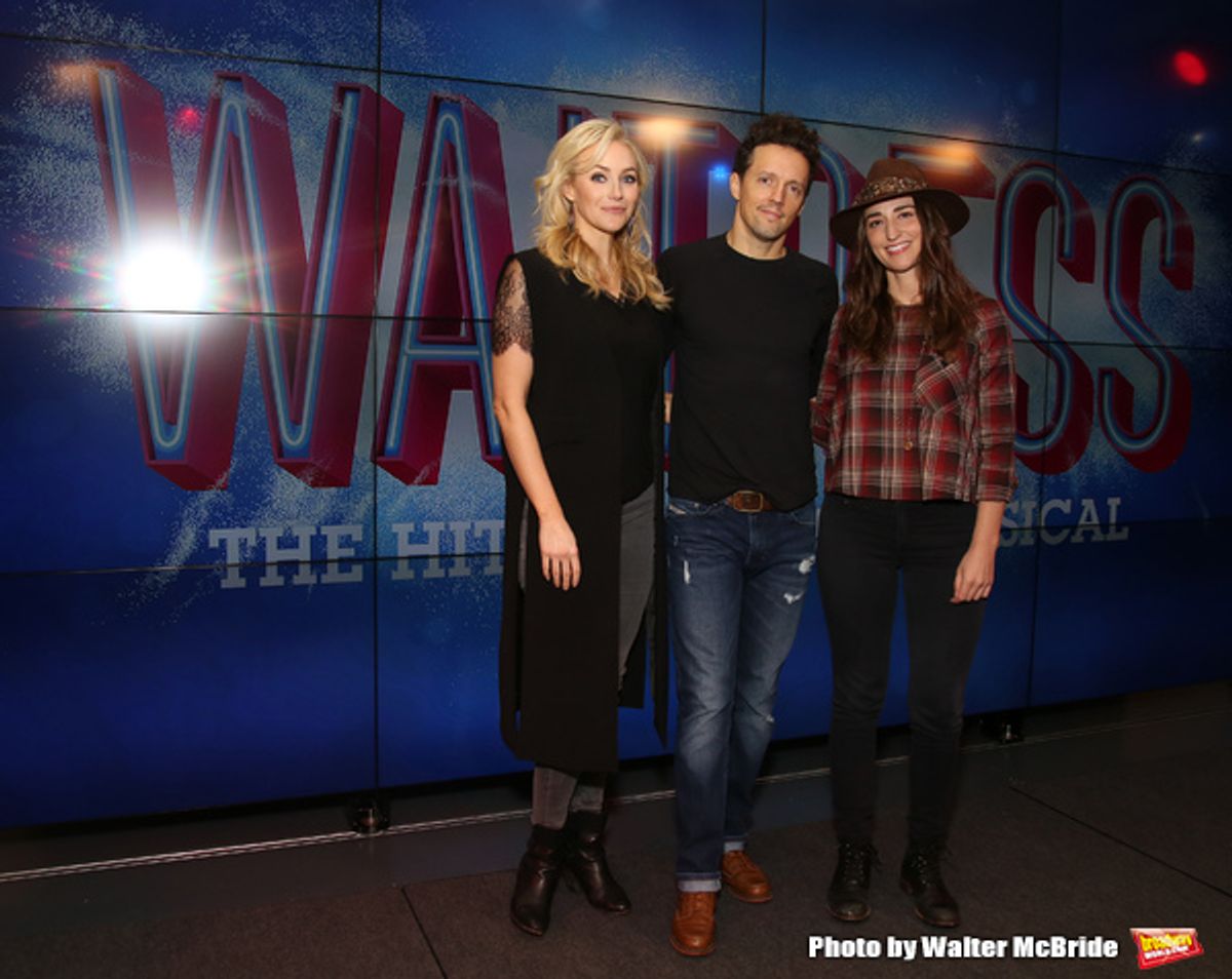 Betsy Wolfe, Jason Mraz and Sara Bareilles at 
