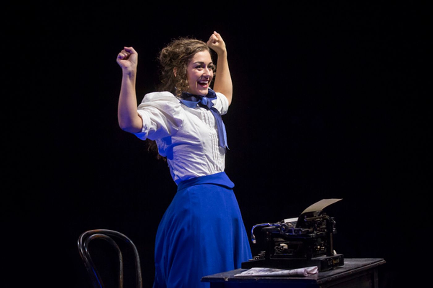 Photo Flash: Seize the Day! First Look at Patrick Rooney, Eliza Palasz and More in NEWSIES at The Marriott Theatre  Image