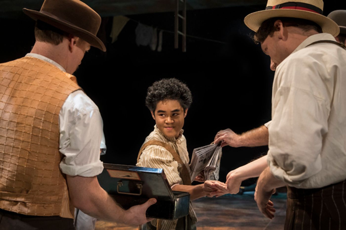 Photo Flash: Seize the Day! First Look at Patrick Rooney, Eliza Palasz and More in NEWSIES at The Marriott Theatre  Image