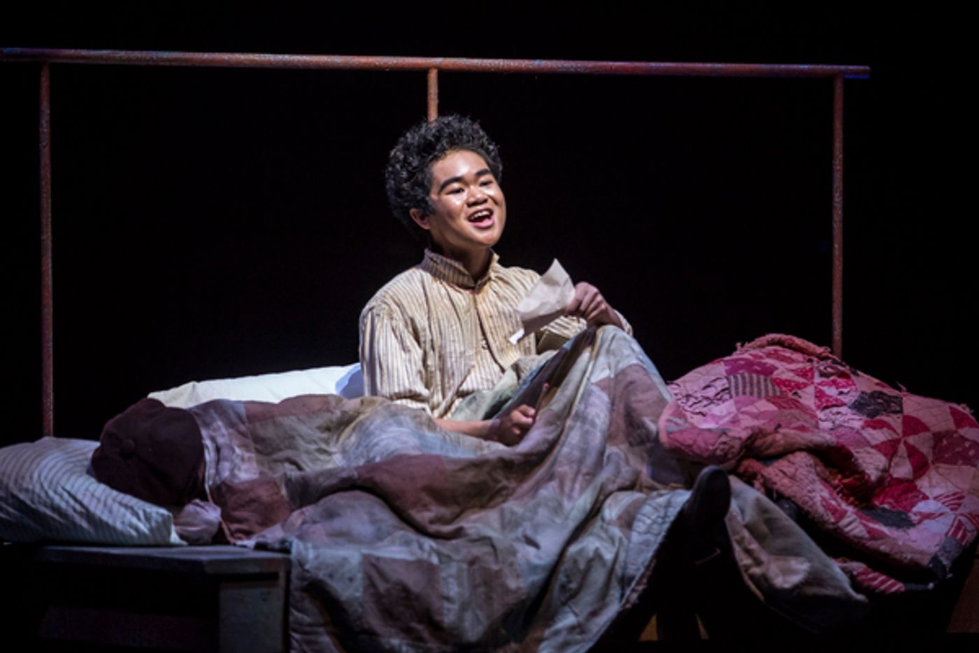 Photo Flash: Seize the Day! First Look at Patrick Rooney, Eliza Palasz and More in NEWSIES at The Marriott Theatre  Image