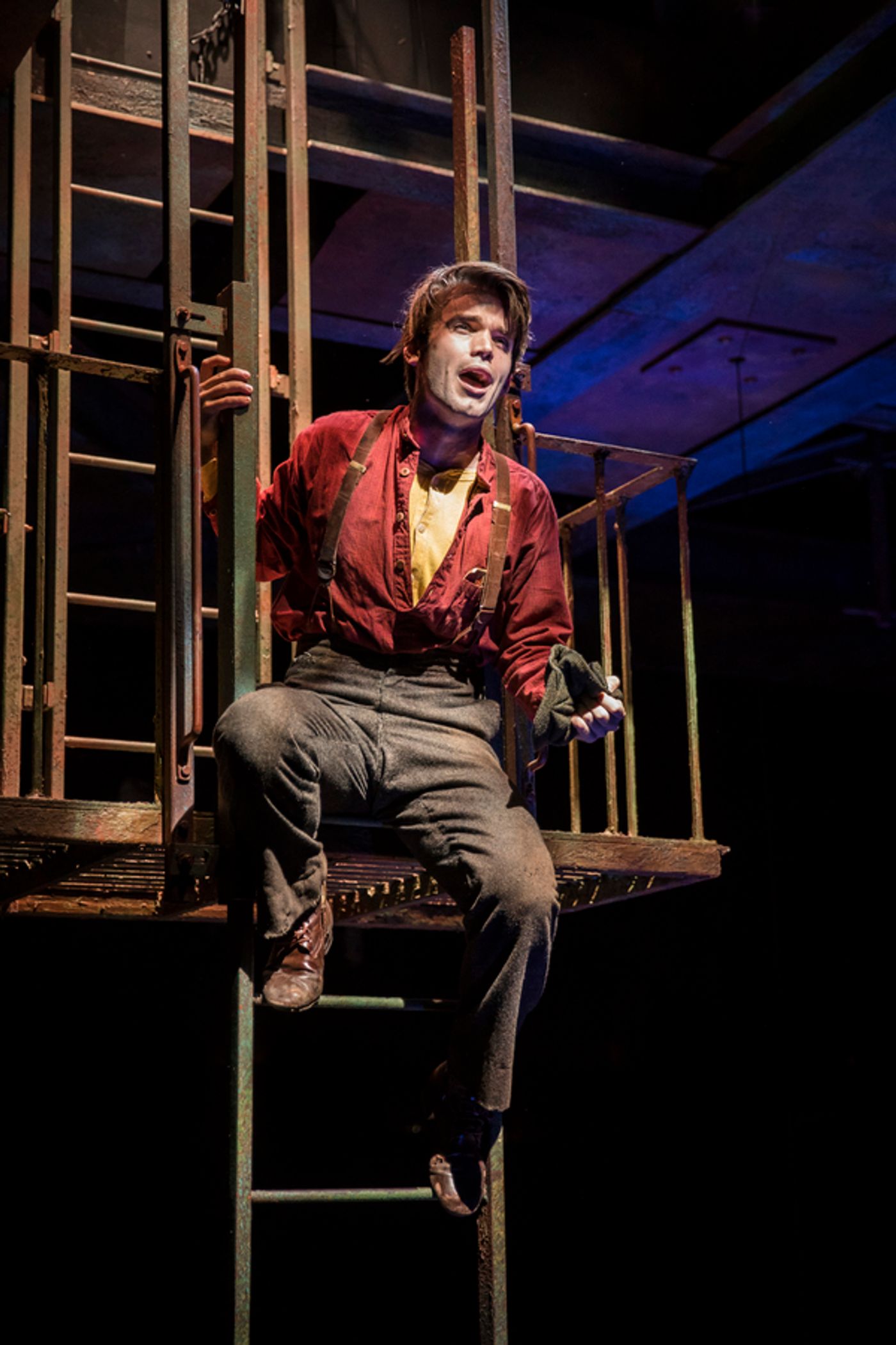 Photo Flash: Seize the Day! First Look at Patrick Rooney, Eliza Palasz and More in NEWSIES at The Marriott Theatre  Image