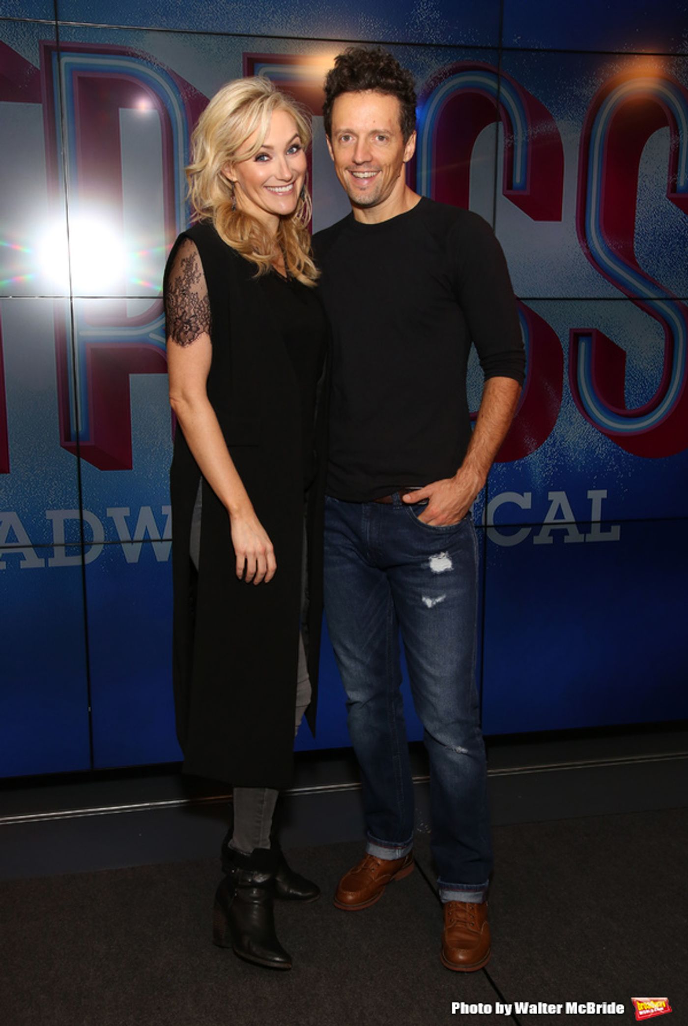 Photo Coverage: Jason Mraz Gets Tuned Up for His Broadway Debut in WAITRESS!  Image