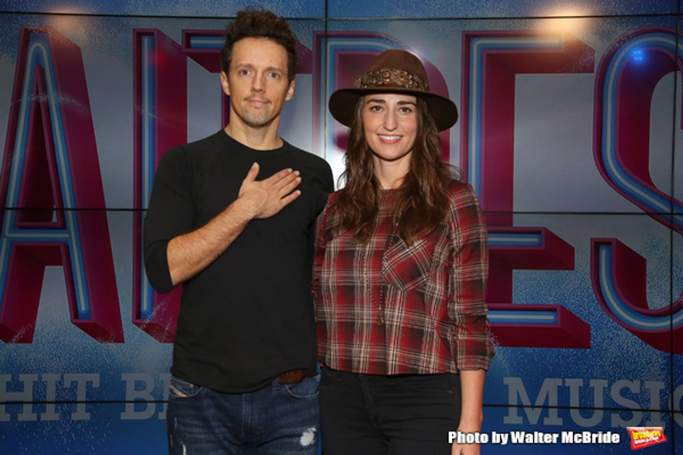 Photo Coverage: Jason Mraz Gets Tuned Up for His Broadway Debut in WAITRESS!  Image