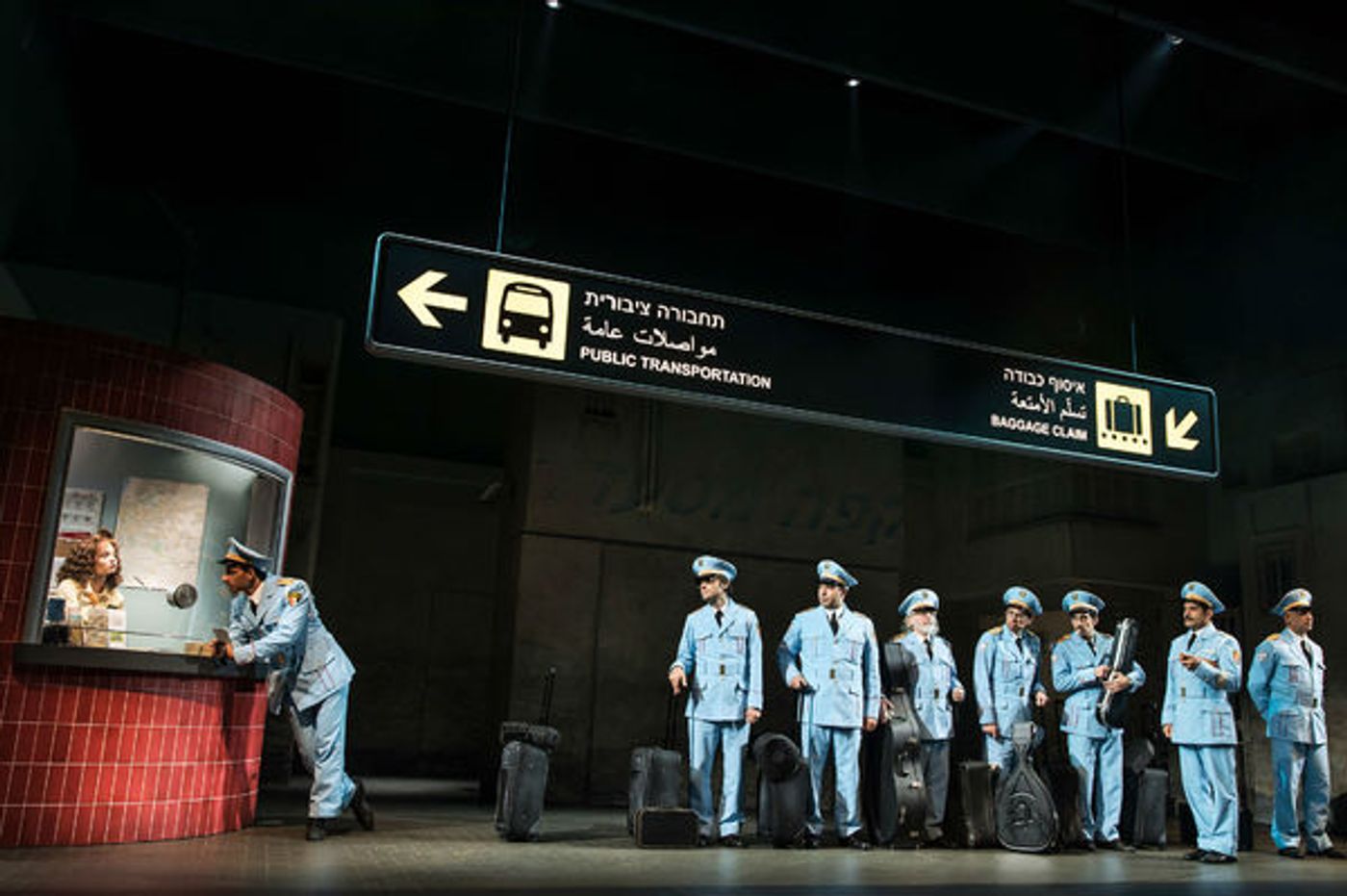 Photo Flash: First Look at Katrina Lenk, Tony Shalhoub and More in THE BAND'S VISIT on Broadway  Image