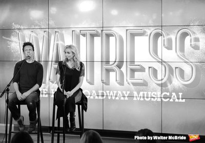 Jason Mraz and Betsy Wolfe Photo