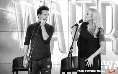 Jason Mraz and Betsy Wolfe Photo
