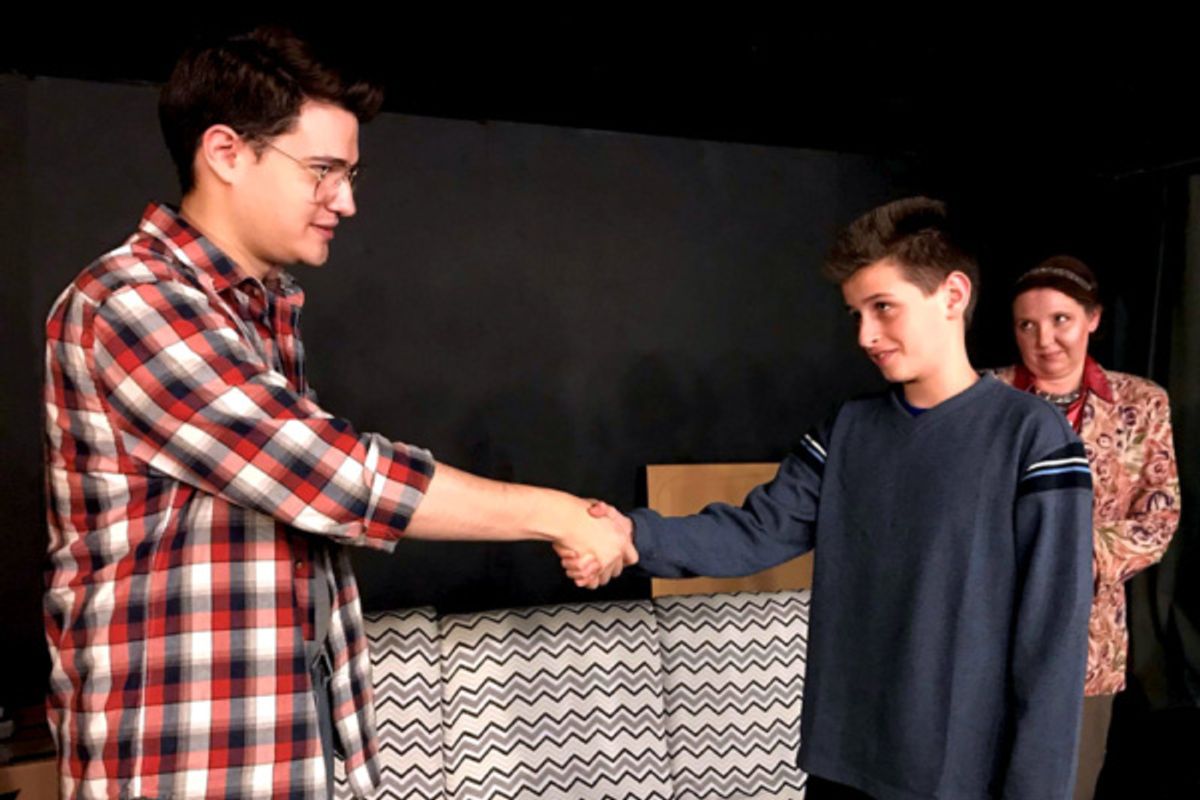 Joseph Russo, Patrick Fergus, and Jacqueline Decho Holm  at 