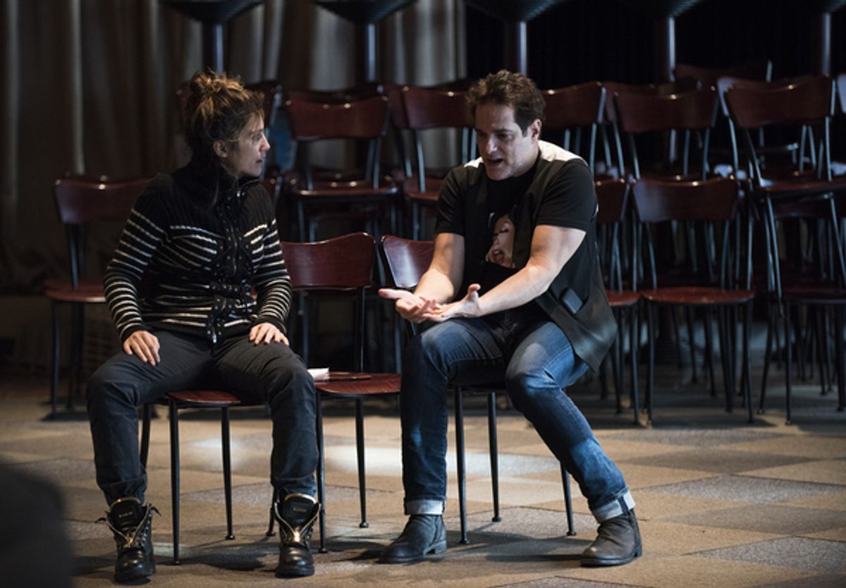  Jennifer Esposito and Yul Vazquez  at 