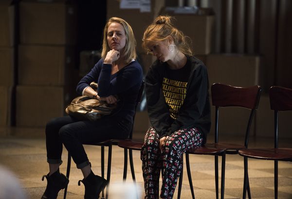 Amy Hargreaves and Genevieve Angelson  Photo