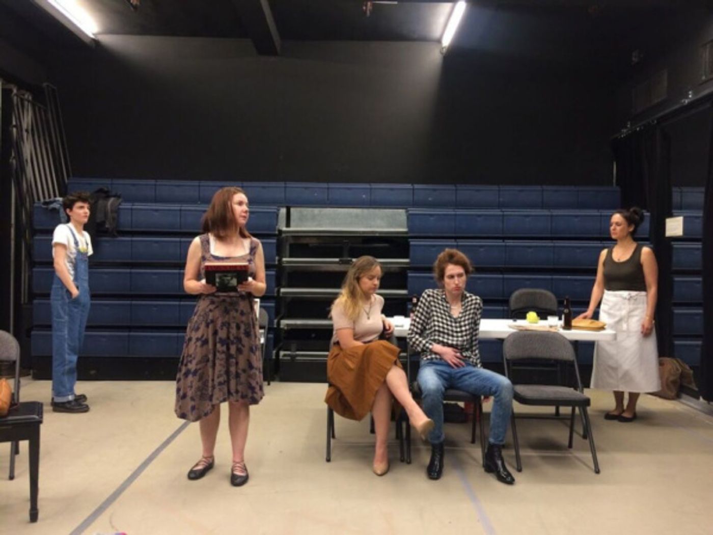 Photo Flash: In Rehearsal for Regeneration's 'COME BACK TO THE FIVE AND DIME' at The Workshop Theatre  Image