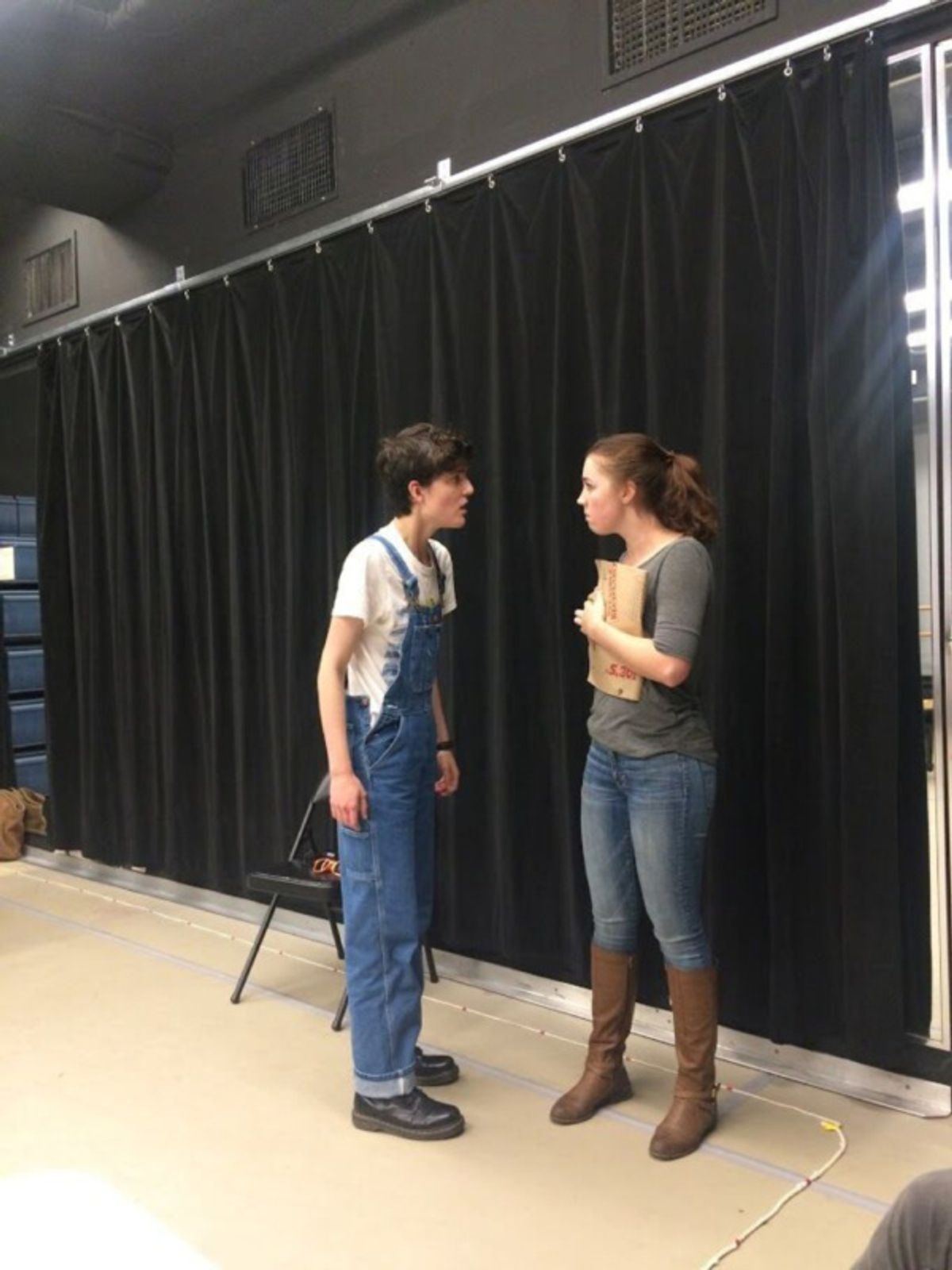 Elliot Frances Flynn and Lynnsey Lewis at 