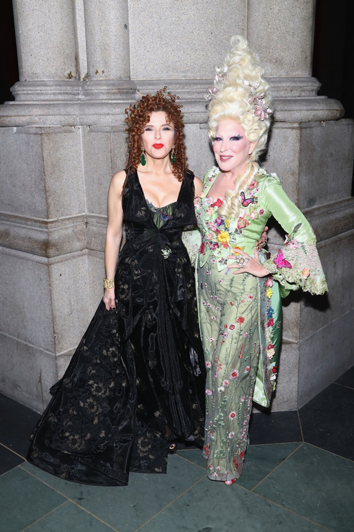 Bette Midler & Bernadette Peters  at 