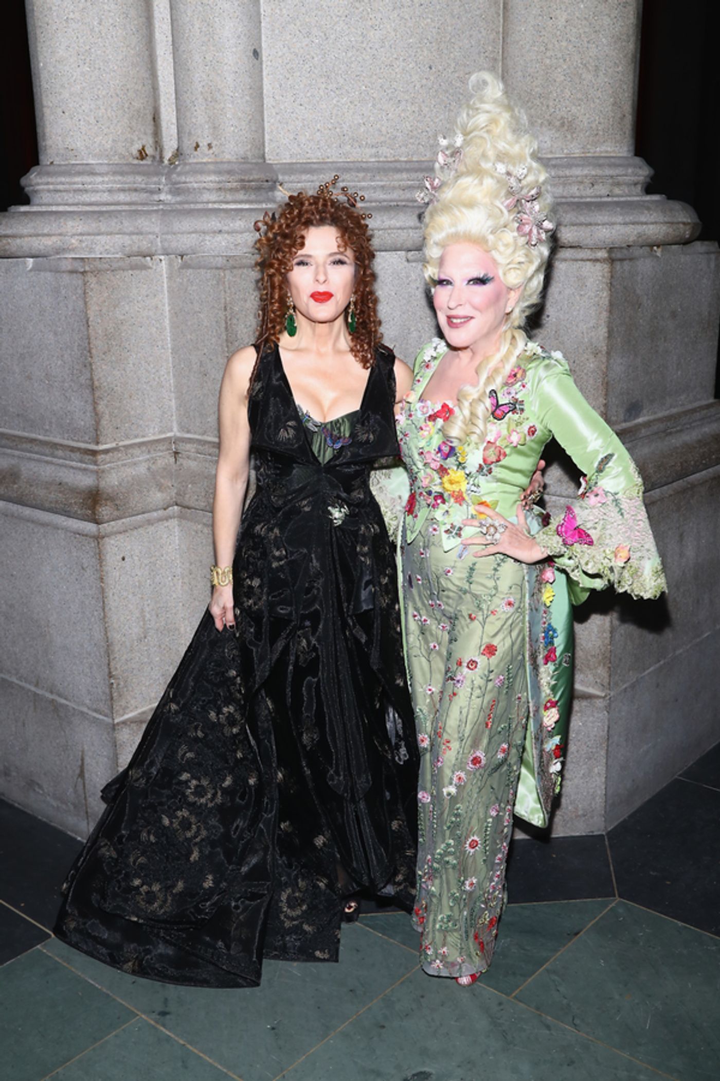 Photo Flash: Good Golly, Two DOLLYs! Bette Midler and Bernadette Peters Have Some Hulaween Fun! Photo Flash: Good Golly, Two DOLLYs! Bette Midler and Bernadette Peters Have Some Hulaween Fun! Image